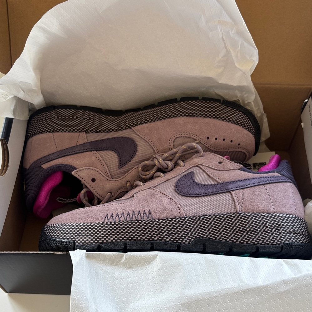 Purple and Pink Sneakers